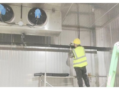 兰州助剂厂3400立方工业防爆冷库建造工程案例