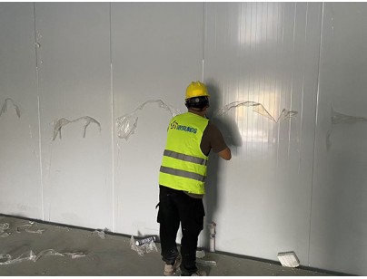 荆州老家味道5000立方米食品冷库解冻库及速冻库建造一体化案例